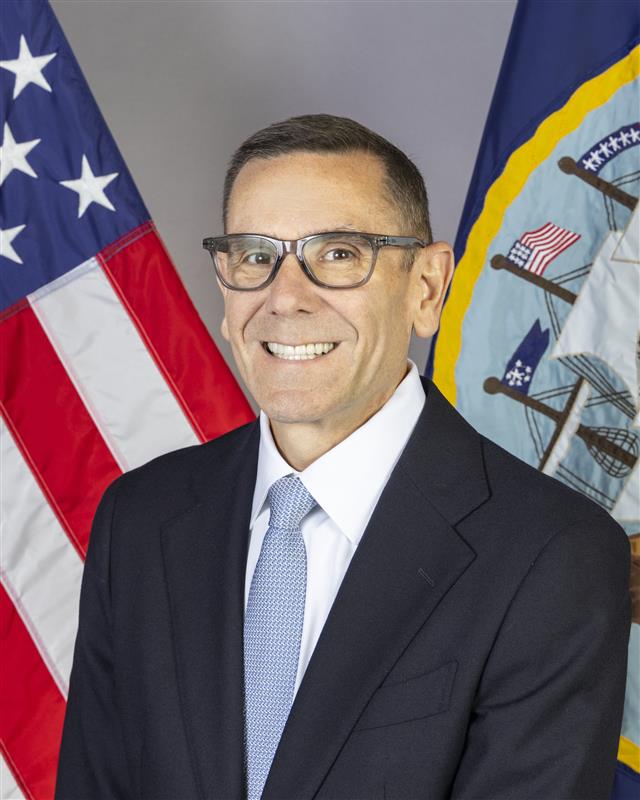 Photo of Mr. Erik Naley - Assistant Commander for Financial Management, Naval Supply Systems Command